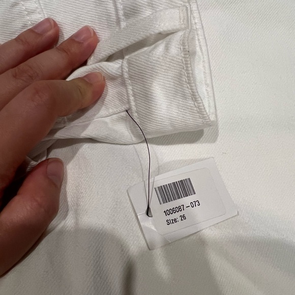 J Brand Joan Crop High Rise White Jeans NWT - Picture 5 of 11